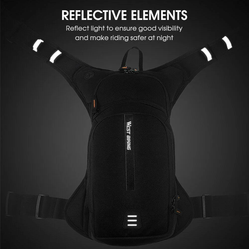 10L Cycling Bike Backpack Outdoor Hydration Pack Bag for Biking Riding Running Jogging Equipment