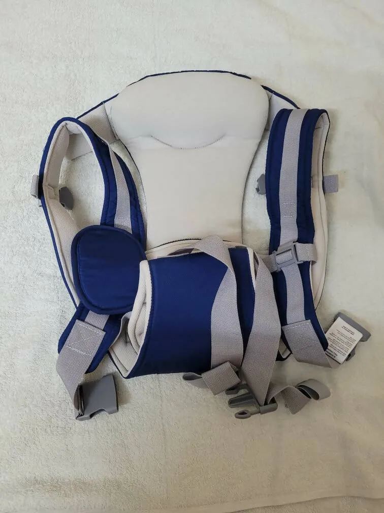 1st STEP 5 in 1 Baby Carrier with Head Support - Blue