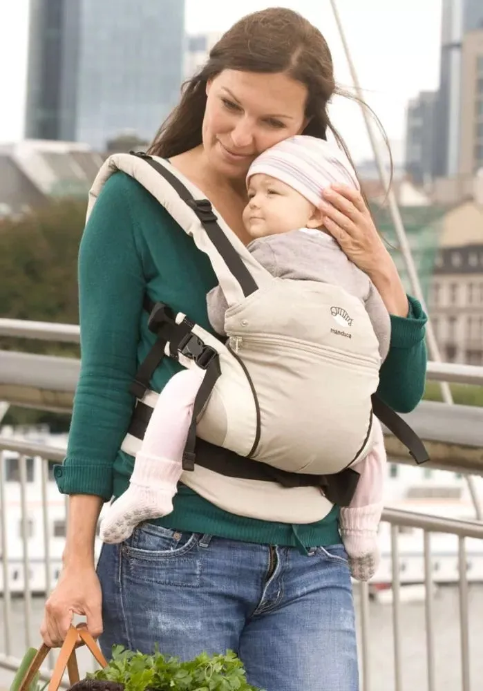 [3 Years Local Warranty] Manduca First HempCotton Baby Carrier - Sand