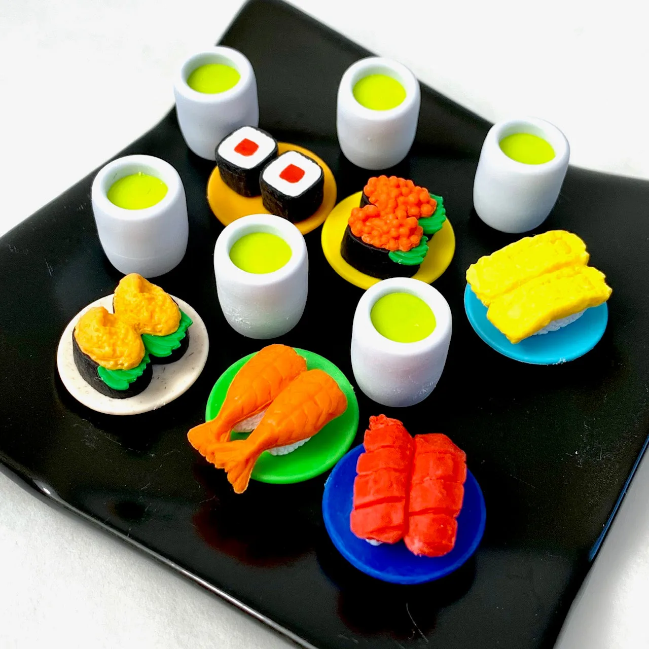 382621 IWAKO SUSHI-GO-ROUND ERASERS-30