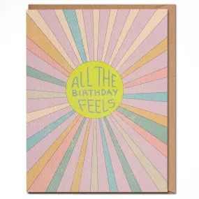 All The Birthday Feels Card