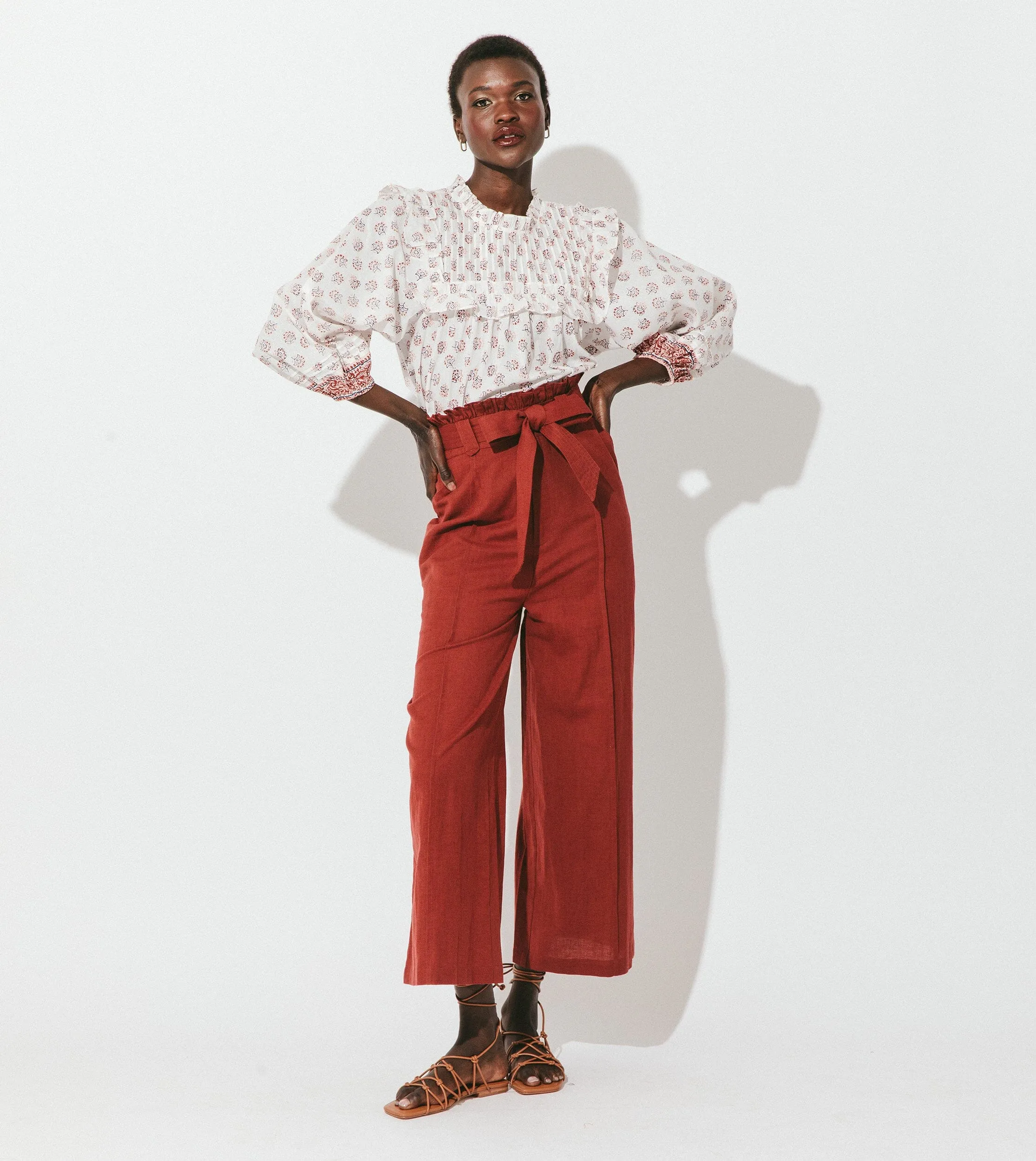 Althea Pant | Vintage Rust