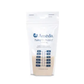 Ameda Pump 'N Protect® 6 Ounce Milk Storage Bags