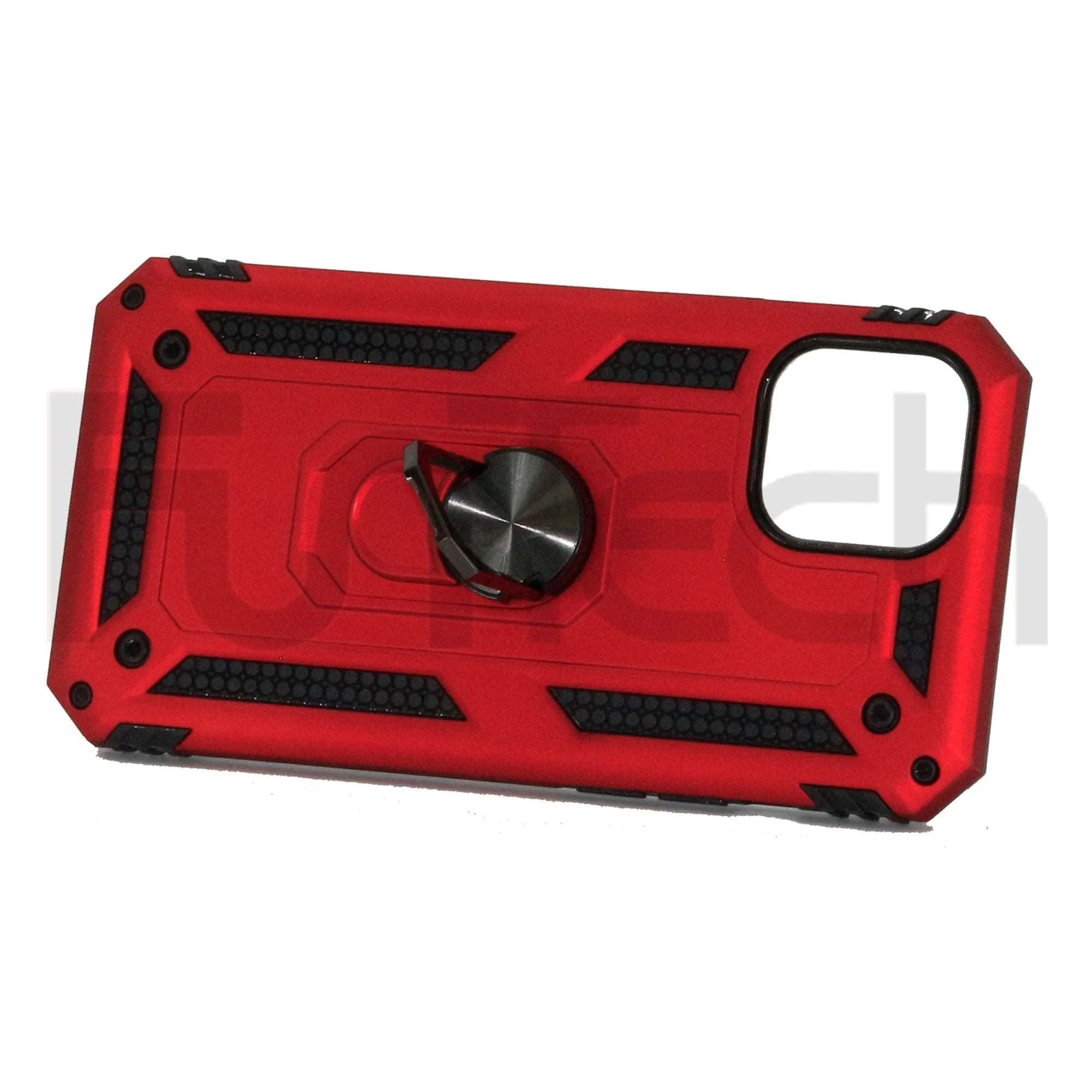 Apple iPhone 12 Pro,Ring Armor Case, Color Red