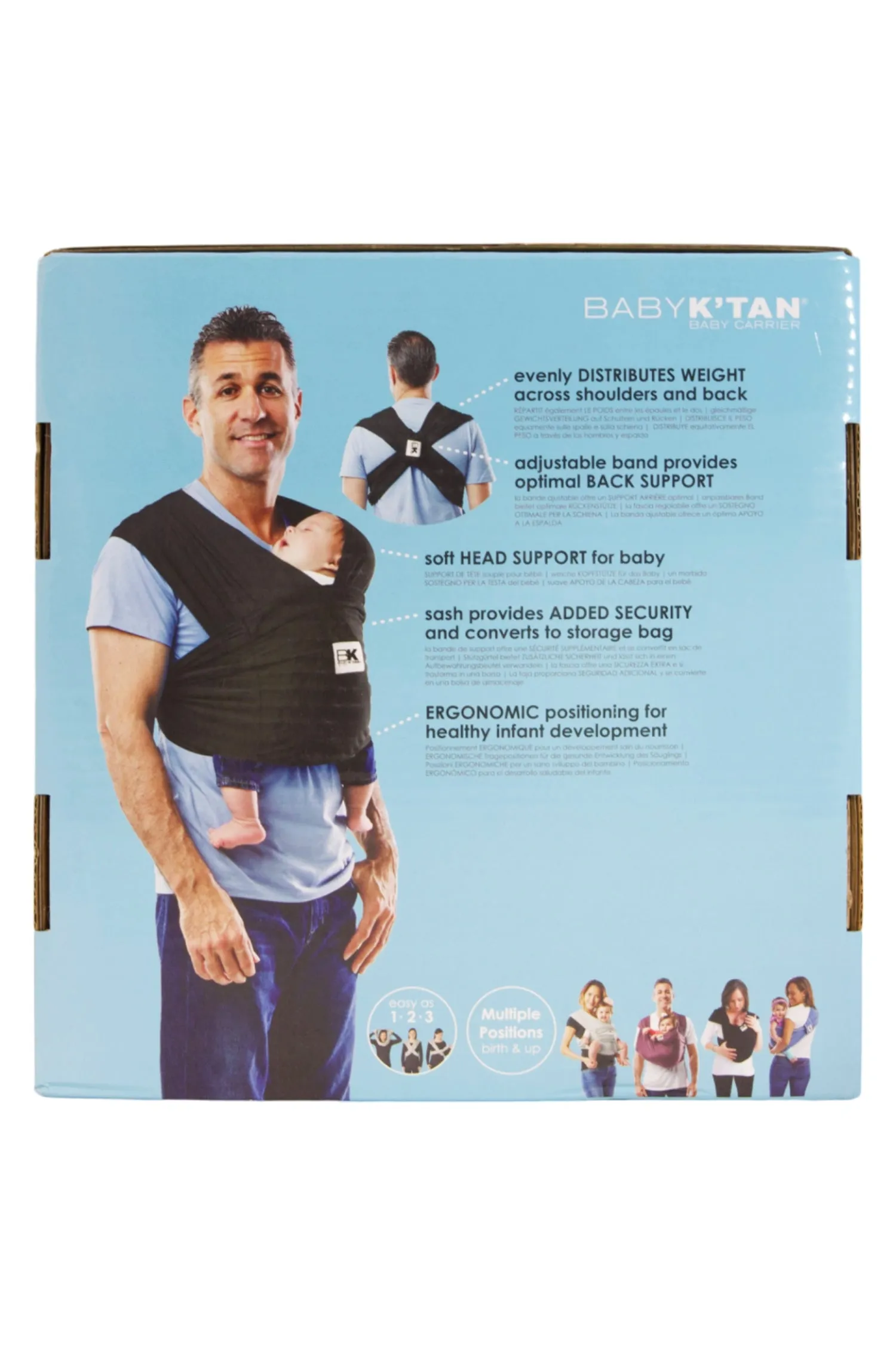 Baby K'tan Original Baby Carrier - Denim - M