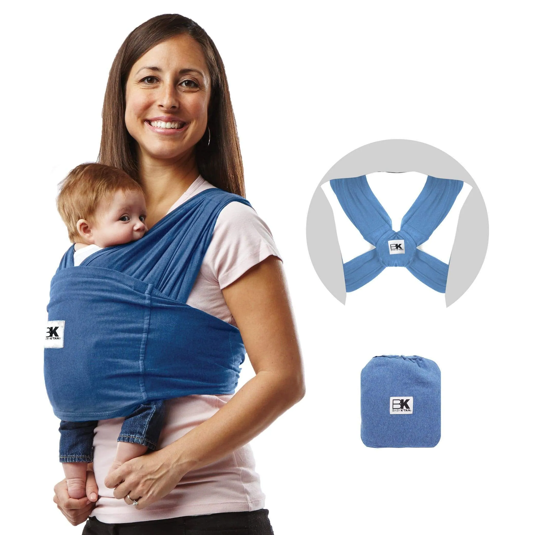 Baby K'tan Original Baby Carrier - Denim - S