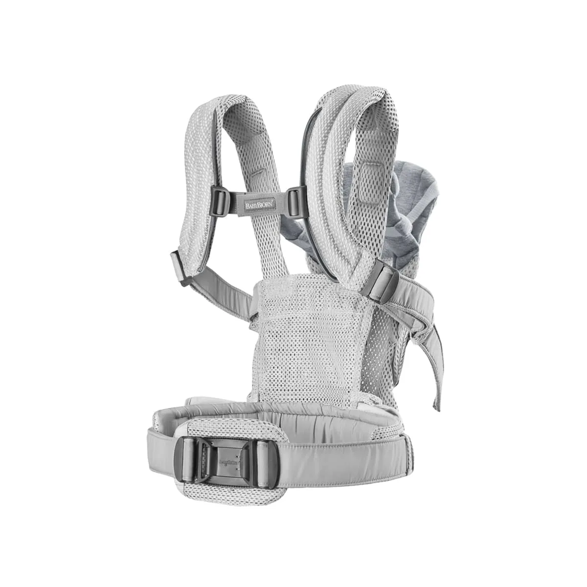 BabyBjorn Baby Carrier Harmony - Silver 3D Mesh