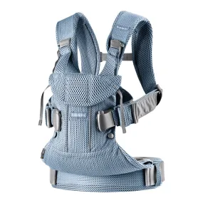 BabyBjorn Baby Carrier ONE Air - 3D Mesh, Slate Blue(72922GP)(Open Box)