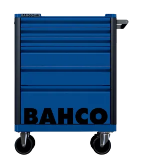 Bahco 1472K6BLUE E72 6 Drawer Blue Mobile Roller Cabinet