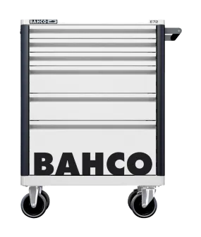 Bahco 1472K6WHITE E72 6 Drawer White Mobile Roller Cabinet