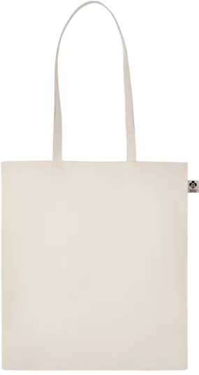 Basic organic cotton shopping bag