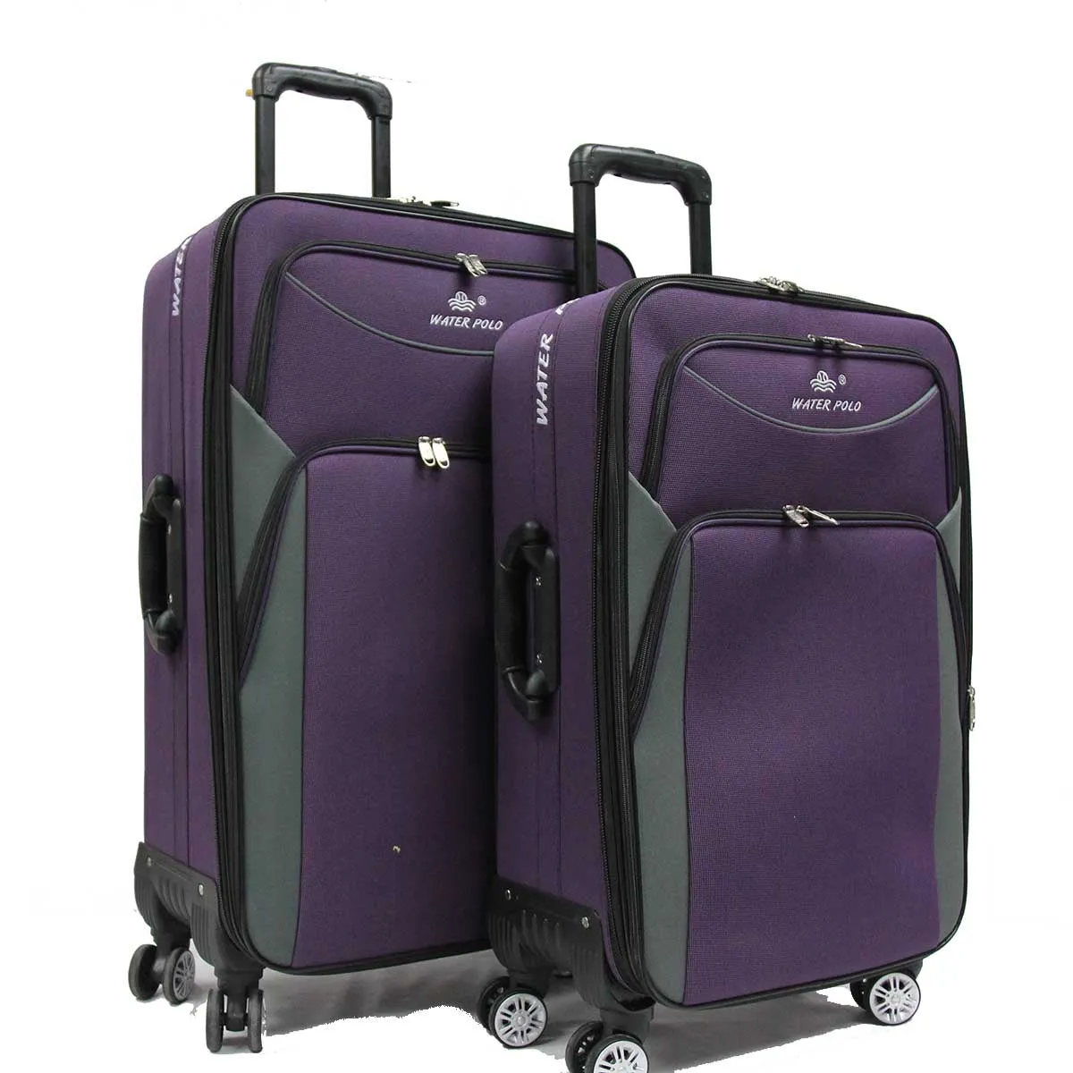 Basking Softside Expandable Fabric Luggage with Spinner Wheels