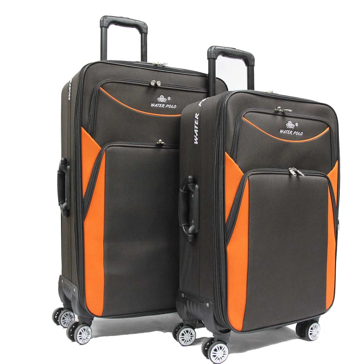 Basking Softside Expandable Fabric Luggage with Spinner Wheels