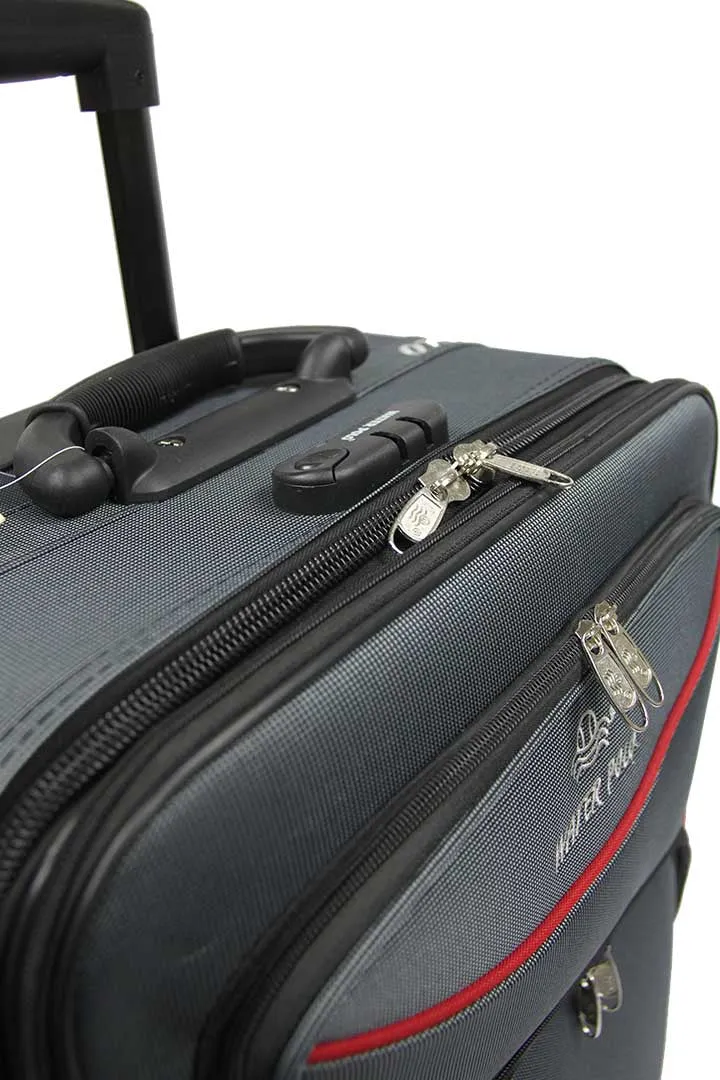 Basking Softside Expandable Fabric Luggage with Spinner Wheels