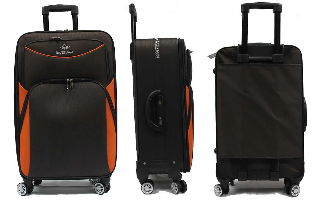 Basking Softside Expandable Fabric Luggage with Spinner Wheels