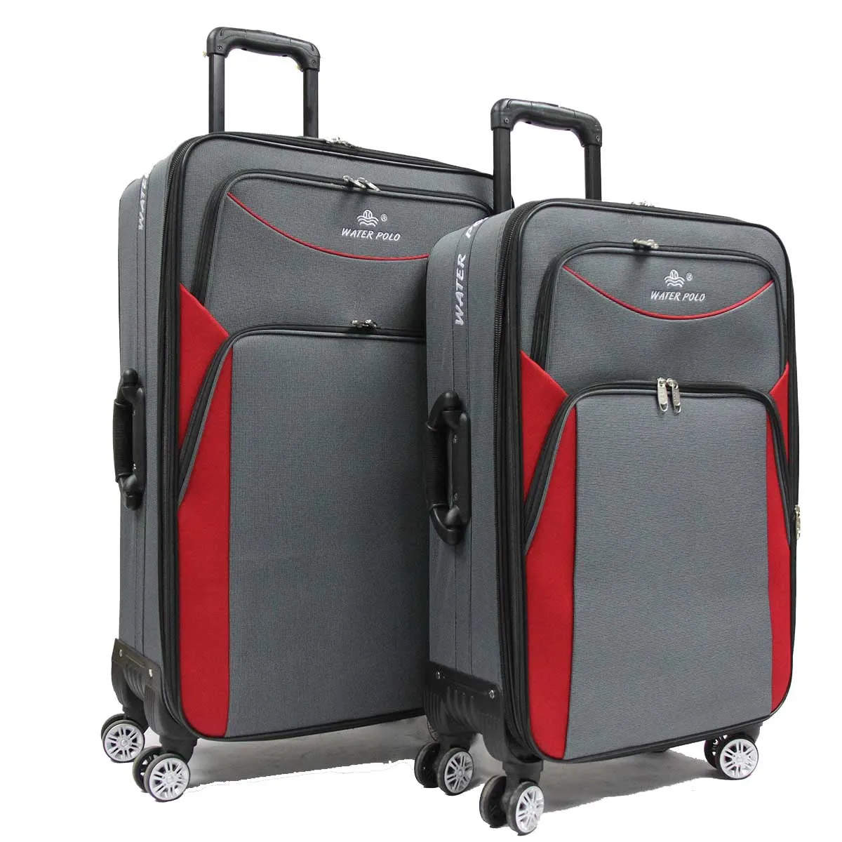 Basking Softside Expandable Fabric Luggage with Spinner Wheels