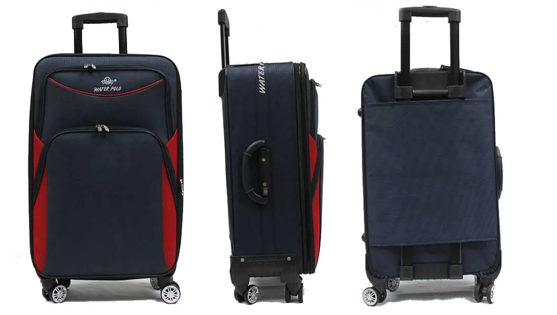 Basking Softside Expandable Fabric Luggage with Spinner Wheels