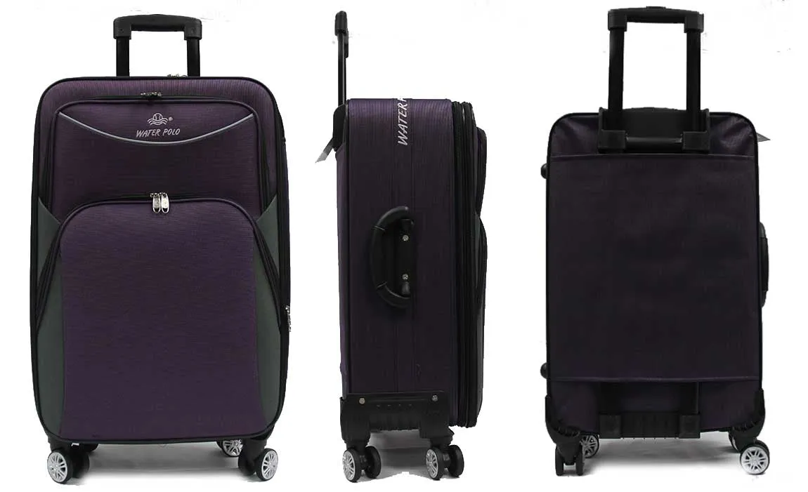 Basking Softside Expandable Fabric Luggage with Spinner Wheels