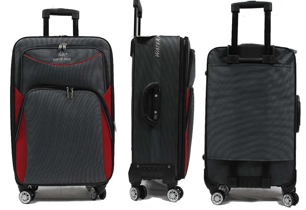 Basking Softside Expandable Fabric Luggage with Spinner Wheels