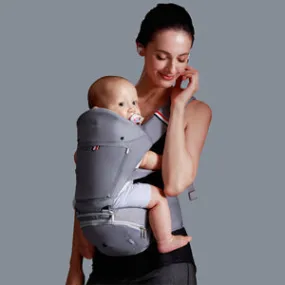 Bebamour Foldable Baby Carrier Hip Seat 6 in 1 Classical Desgined Baby Carrier Backpack 0-36months