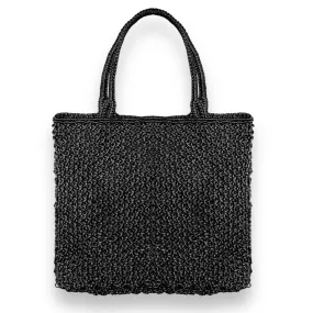 Bell & Fox Mara Hand Woven Bag Black