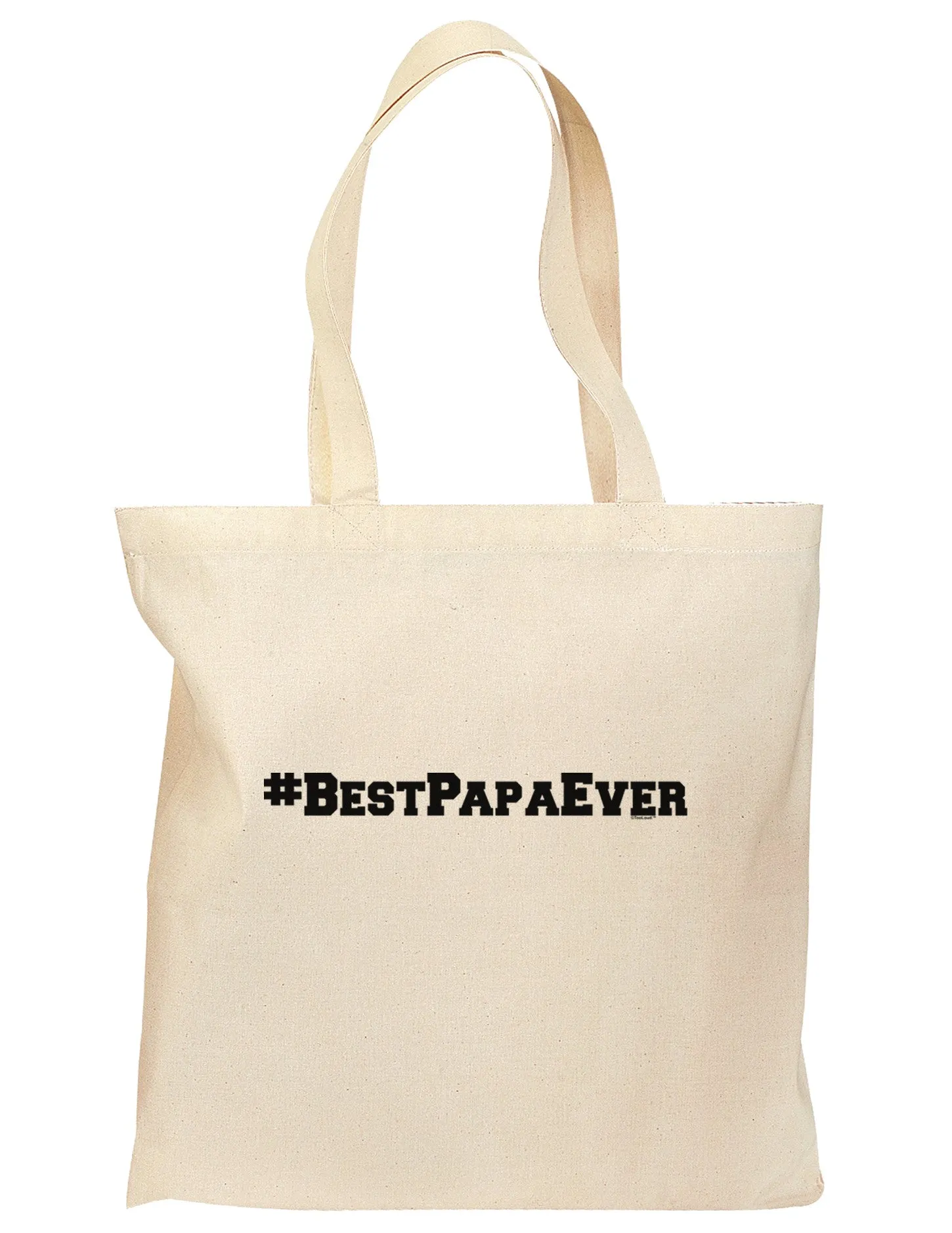 #BestPapaEver Grocery Tote Bag