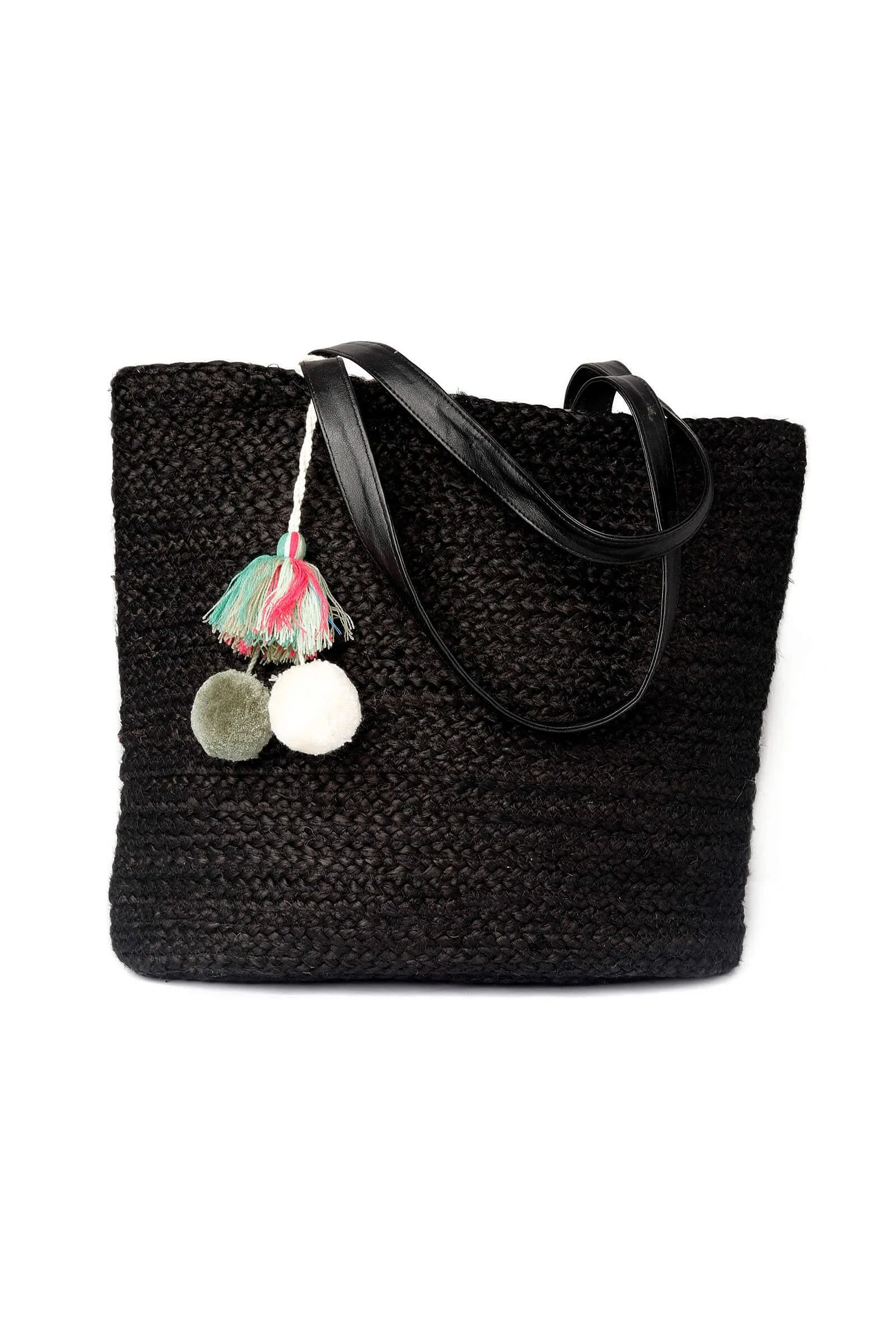 Black Jute Bag