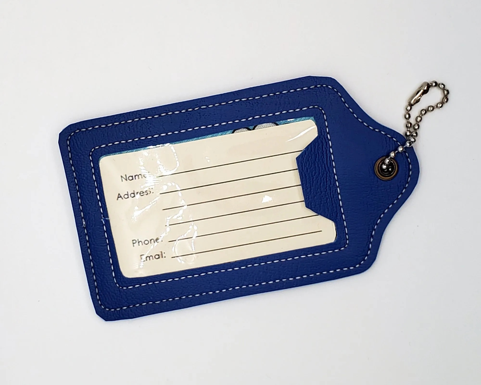 Blue Medical Equipment Luggage Tag