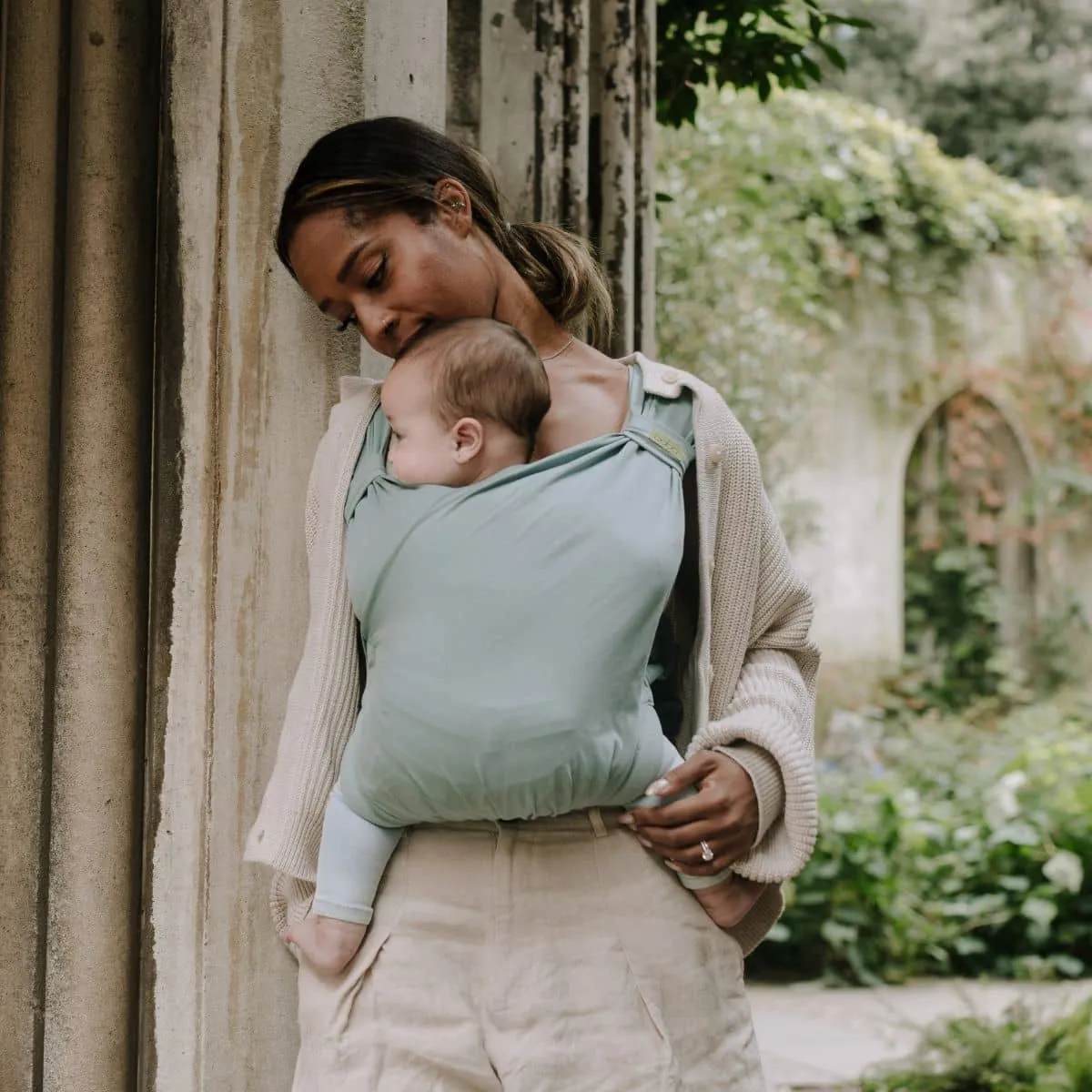 Boba Bliss Buckled Wrap Carrier v2 - Sea Mist