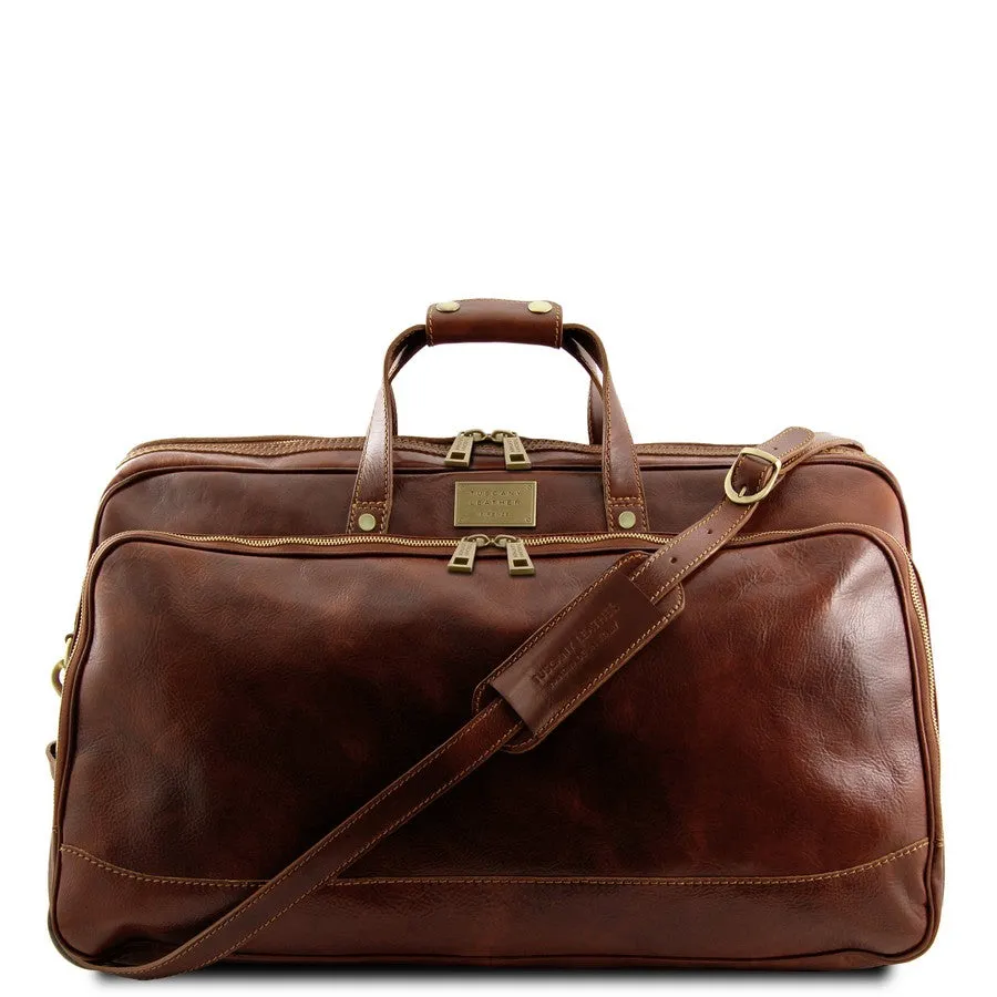 Bora Bora Small Leather Trolley Bag