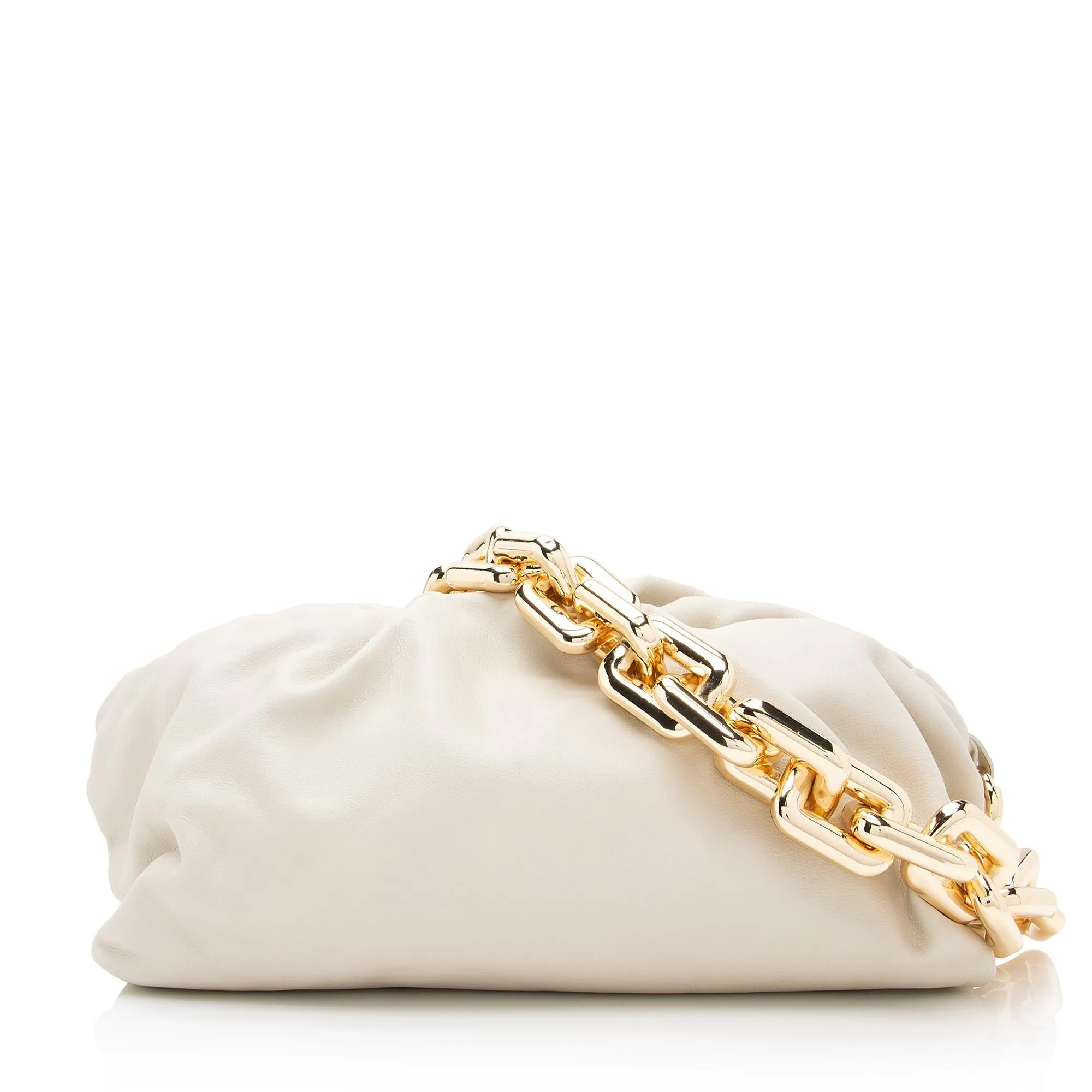 Bottega Veneta Calfskin The Chain Pouch (SHF-22839)