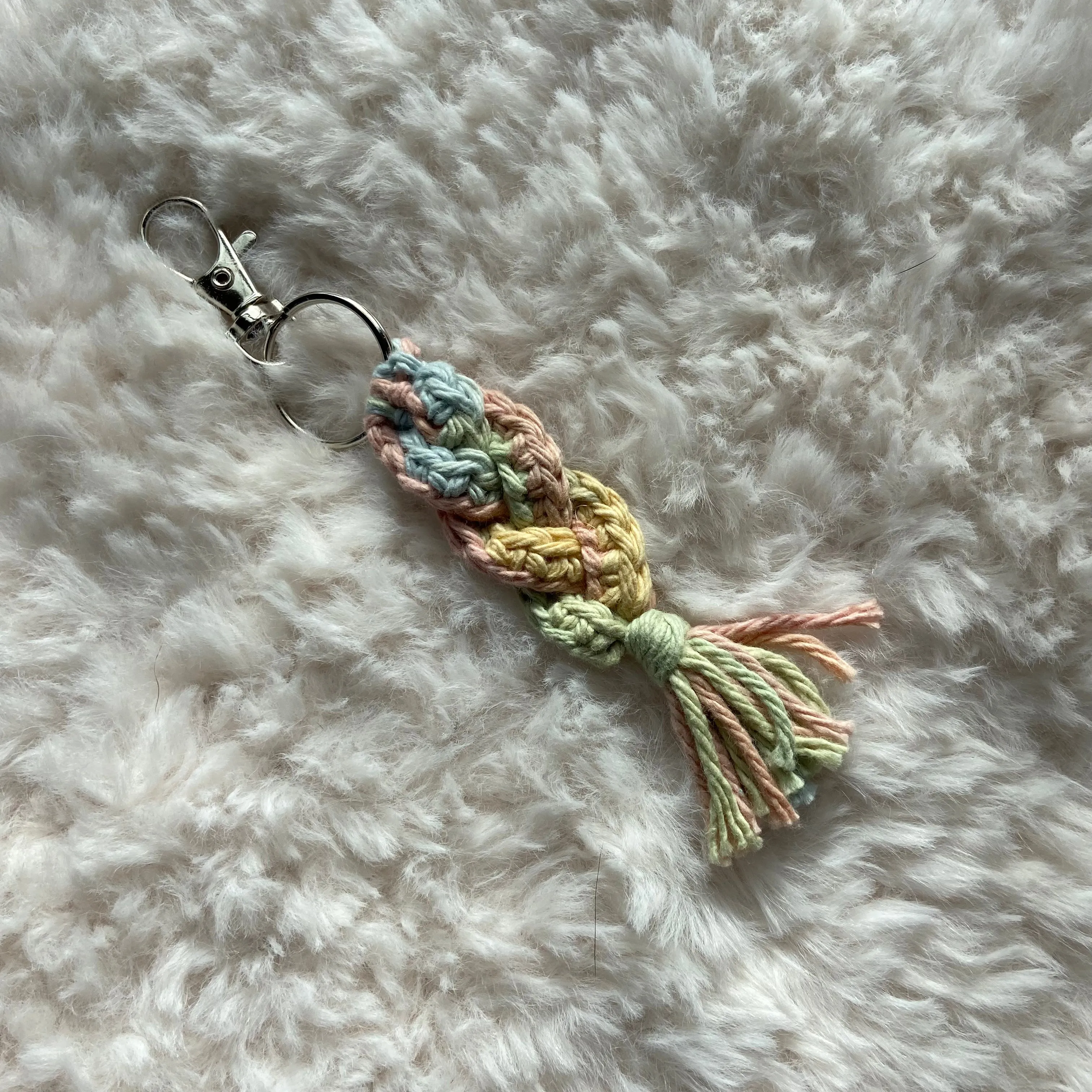 Braided Keychain