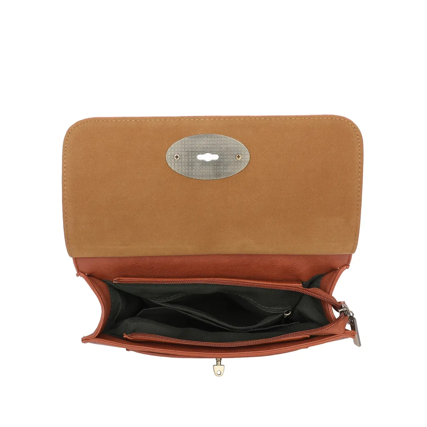 Brown Lottie Crossbody Bag