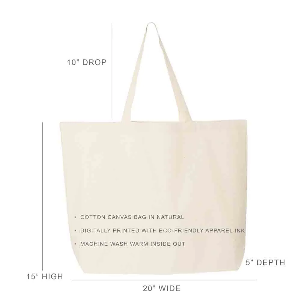 Camp Bachelorette Custom Printed Weekend Tote Bag