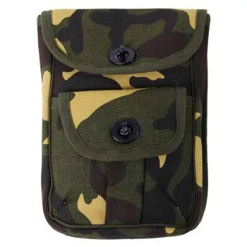 Canvas Two Pocket Ammo Utility Pouch