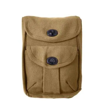 Canvas Two Pocket Ammo Utility Pouch