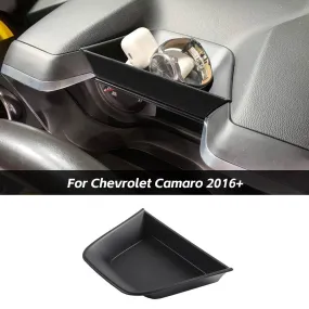 Car Front Dashboard Storage Box Tray Trim Organizer For Chevrolet Camaro 2016  Accessories | CheroCar