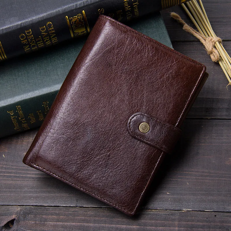 Casual Genuine Leather Wallet Men Passport Holder Coin Purse PORTFOLIO MAN Portomonee Short Wallets Passport Cover Travel Bag