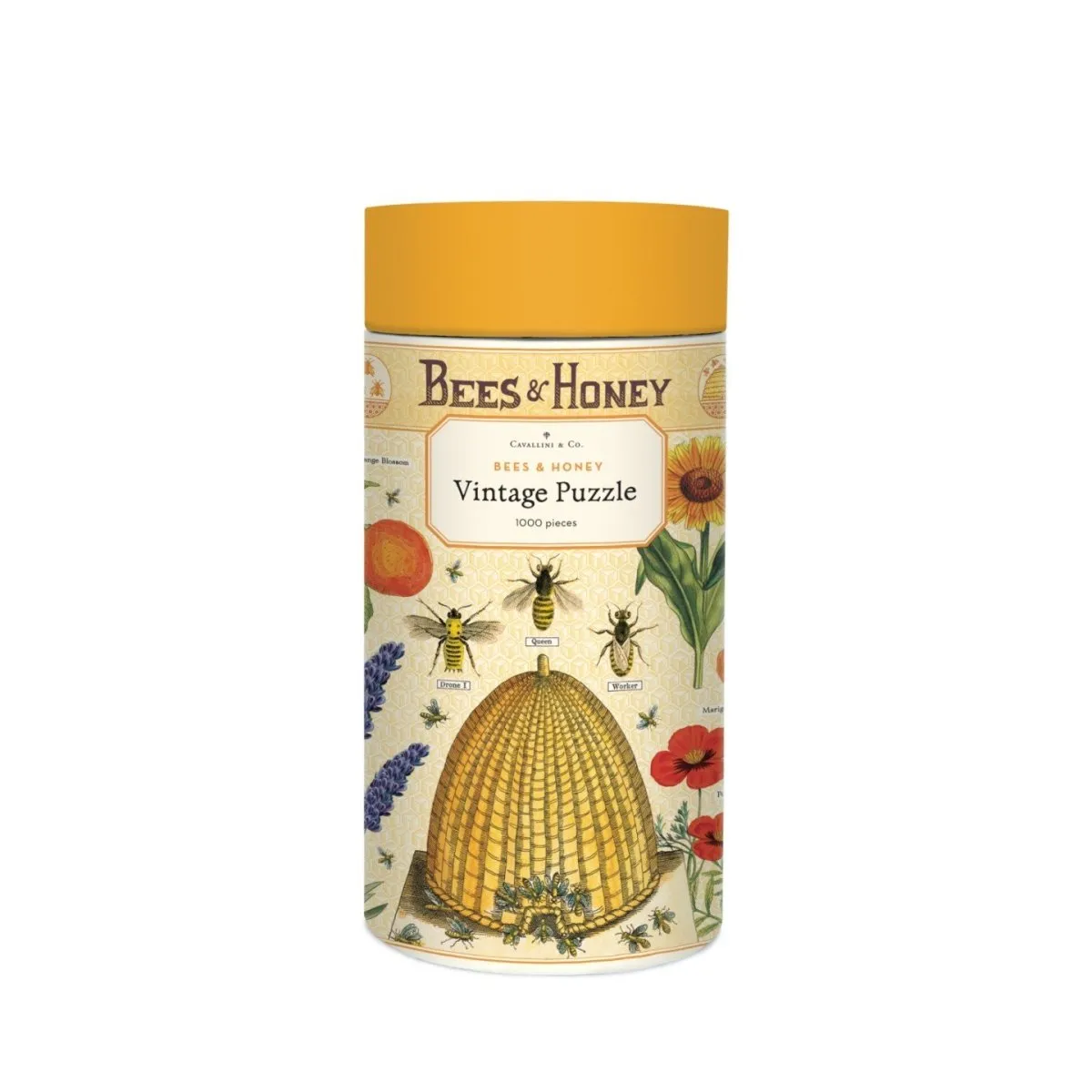 Cavallini & Co Bees & Honey Jigsaw Puzzle 1000 Piece