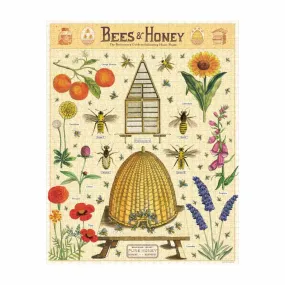 Cavallini & Co Bees & Honey Jigsaw Puzzle 1000 Piece