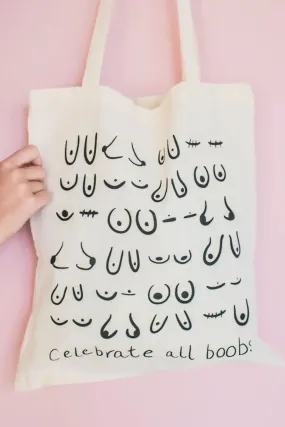 Celebrate all Boobs Tote Bag