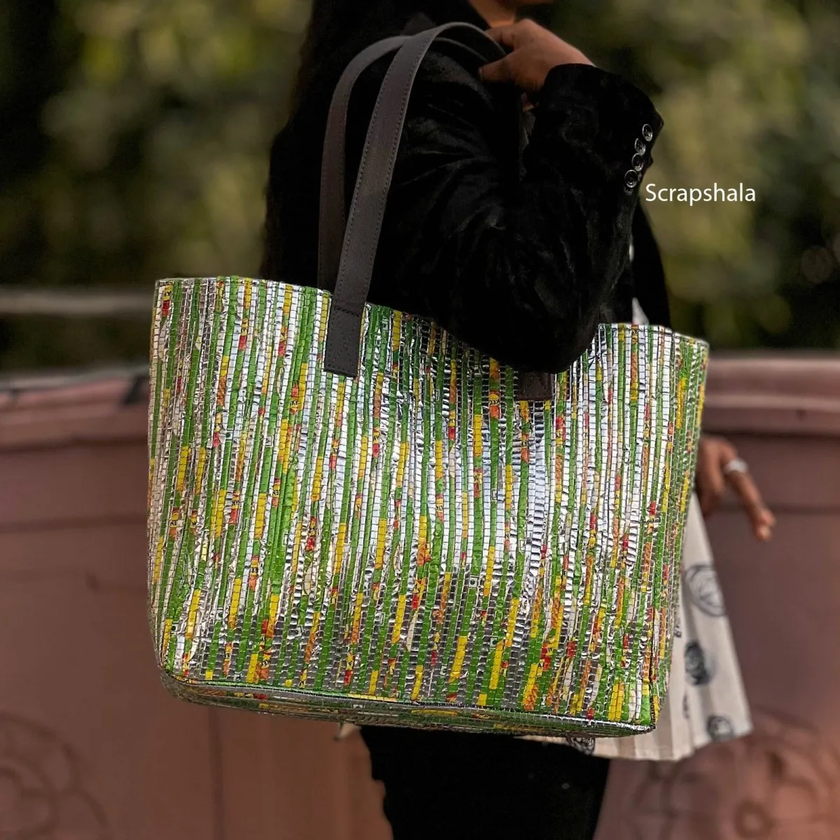 Chamkila Beach Tote Bag | Upcycled from Plastic Waste