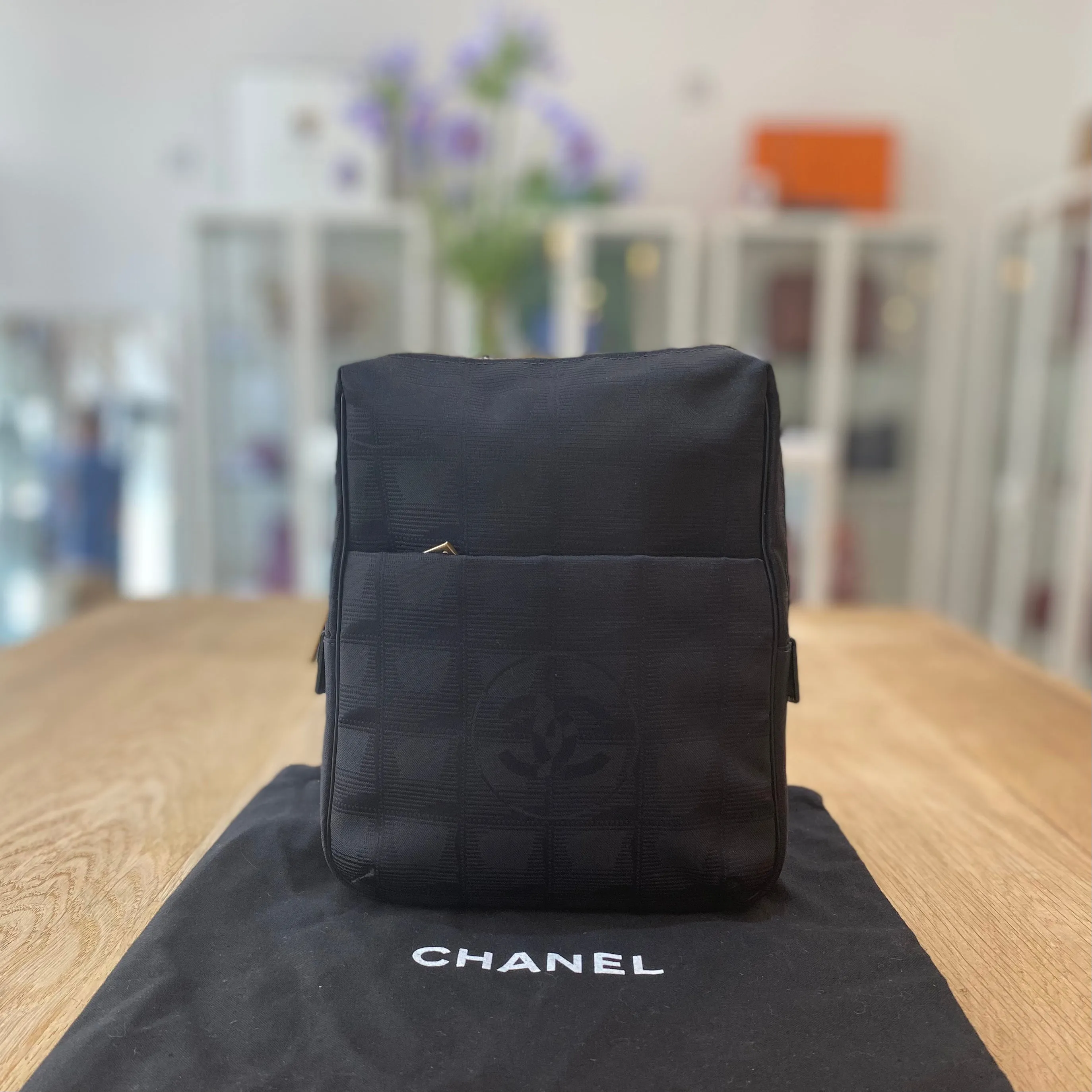 Chanel Travel Line Nylon Waist Bag