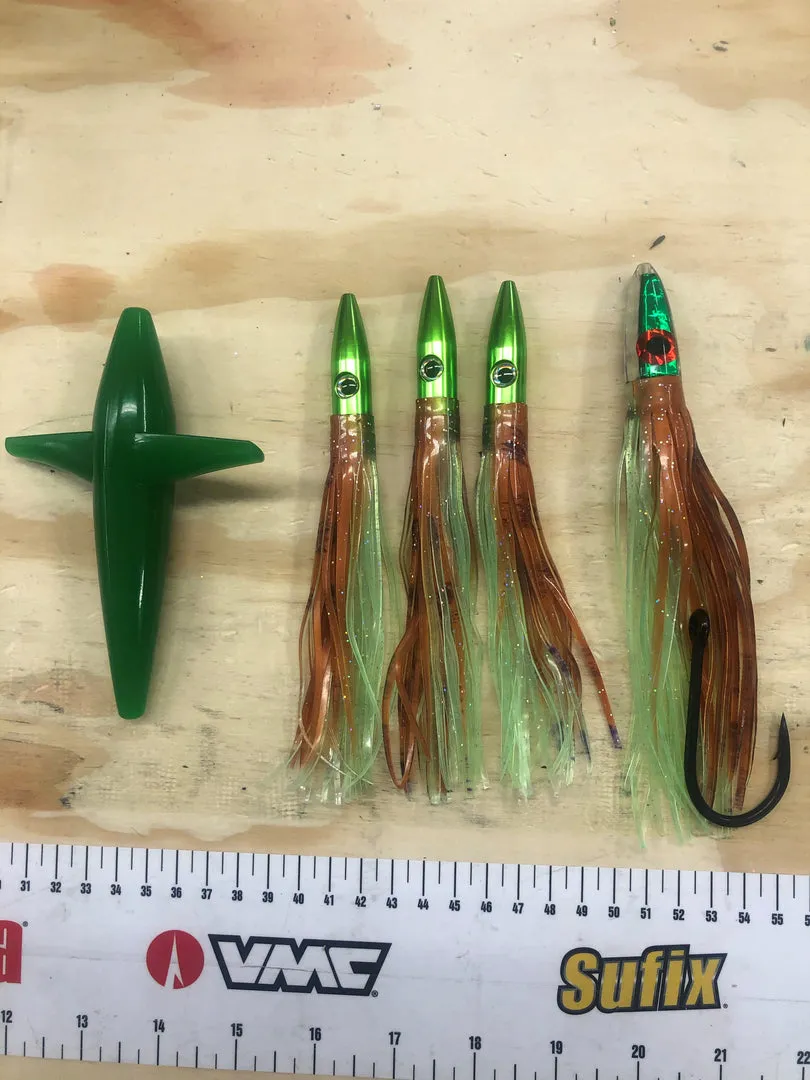 Chatter Lures 6" Chatter Bullet Head Daisy Chain