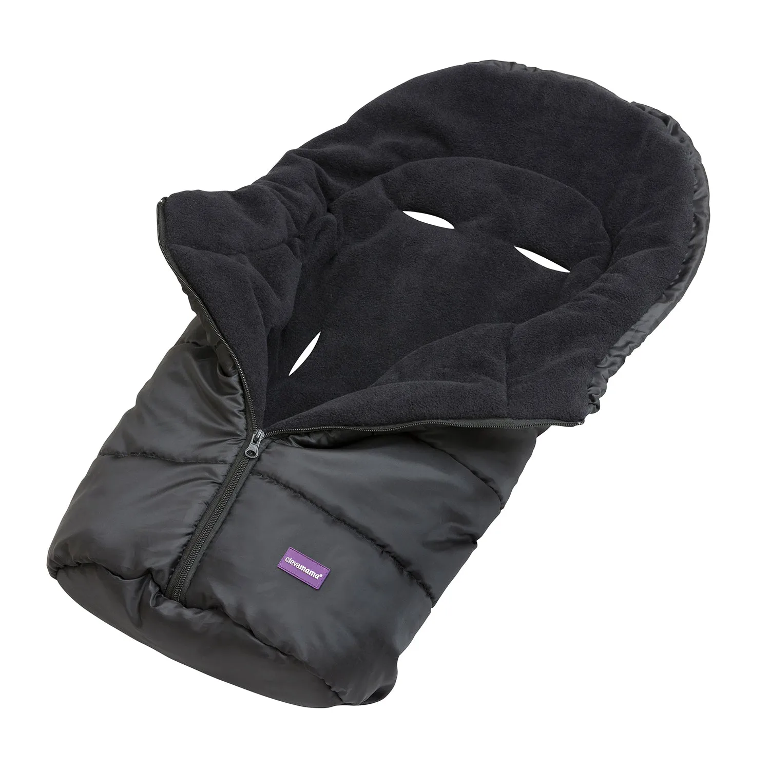 Clevamama Newborn Footmuff Black