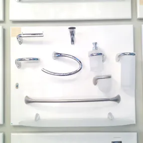 Colombo Design Basic Bathroom Accessory  Link 9-Piece