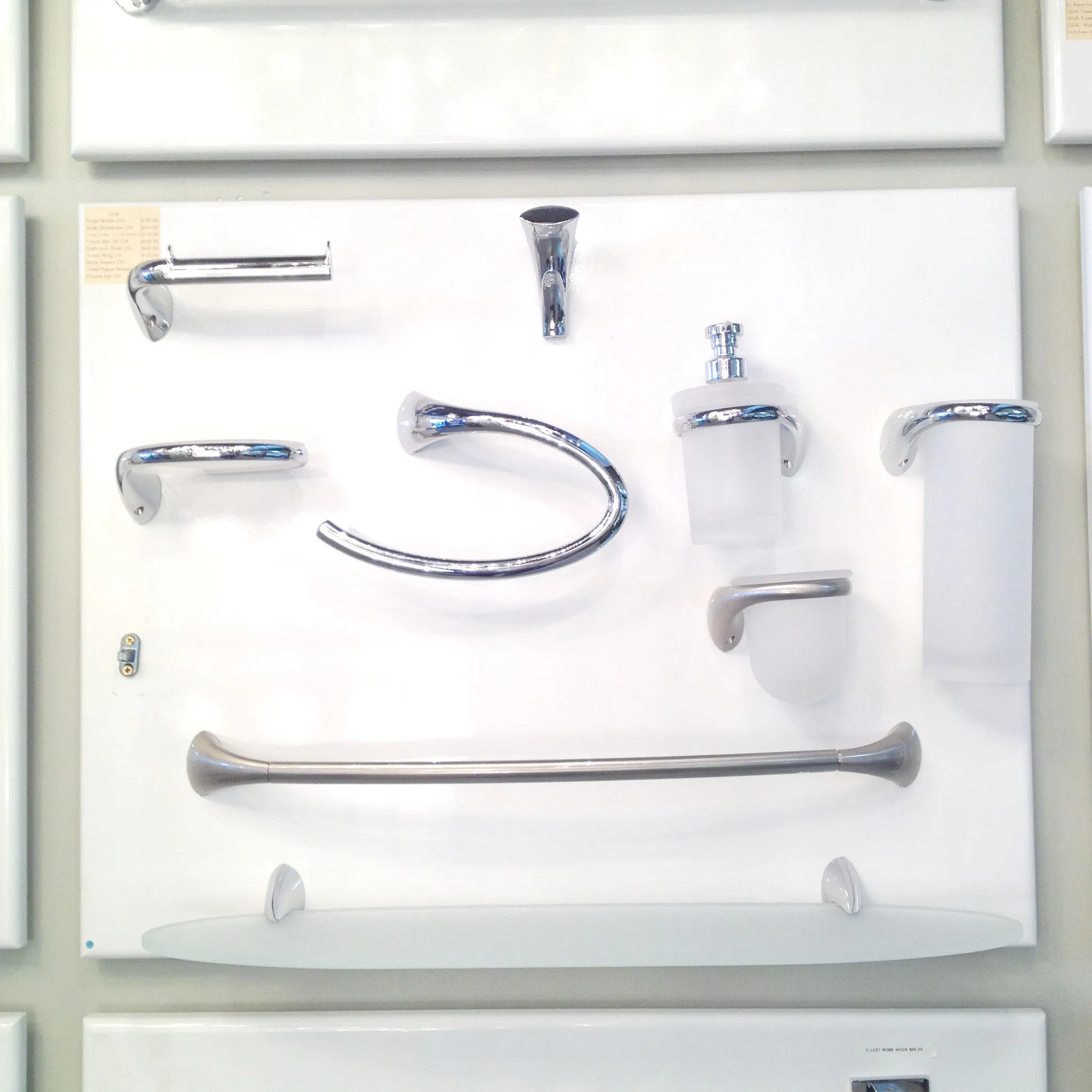 Colombo Design Basic Bathroom Accessory  Link 9-Piece