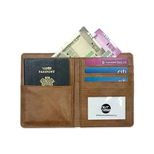 Couple Passport Cover Holder Leather Travel Wallet Case Designer Passport Cover - White And Pink Marble