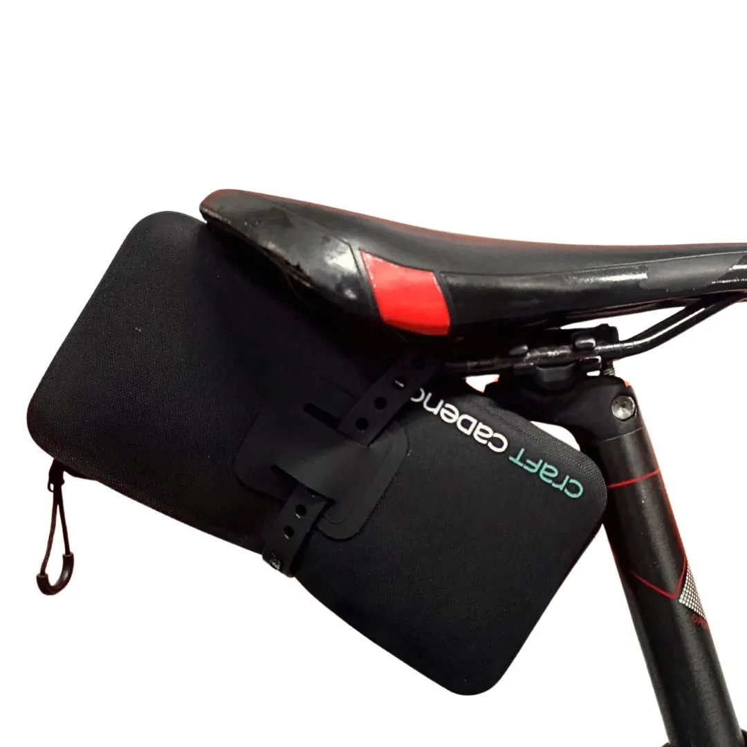 Craft Cadence Saddle Bag / Cycling Wallet Hybrid | 2-in-1 | Voile Straps®