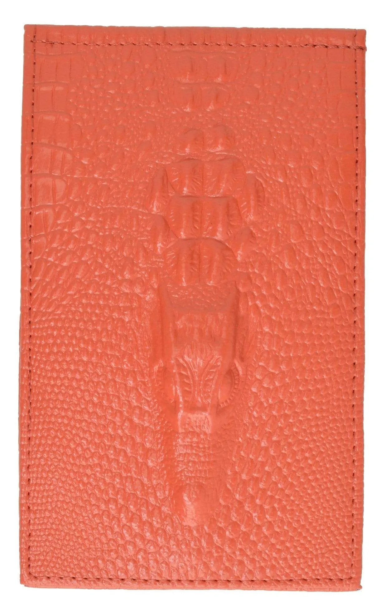 Croco Embossed Credit Card Holder 118-1268